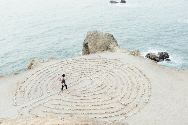  man meditating 