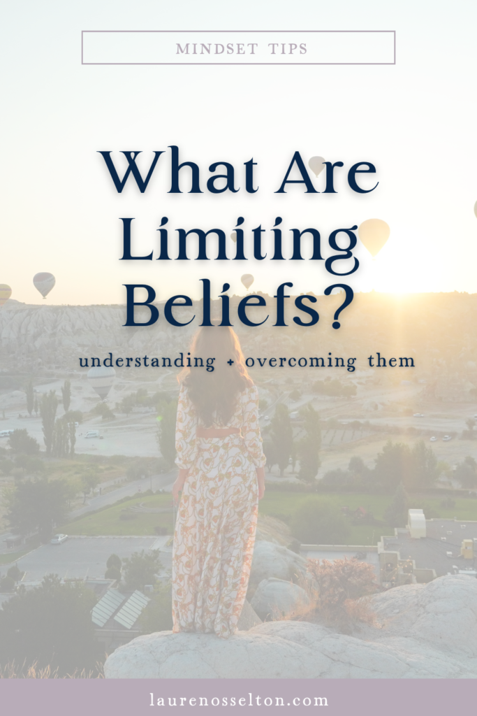 Overcoming limiting beliefs will change how you run your creative business. In this blog we're covering the common limiting beliefs that entrepreneurs often encounter as well as the question: what are limiting beliefs? You'll learn how important it is to identify self limiting beliefs and how personal development and mindset work can help you overcome your limiting beliefs. Learn how to let go of limiting beliefs and how to change your mindset.
