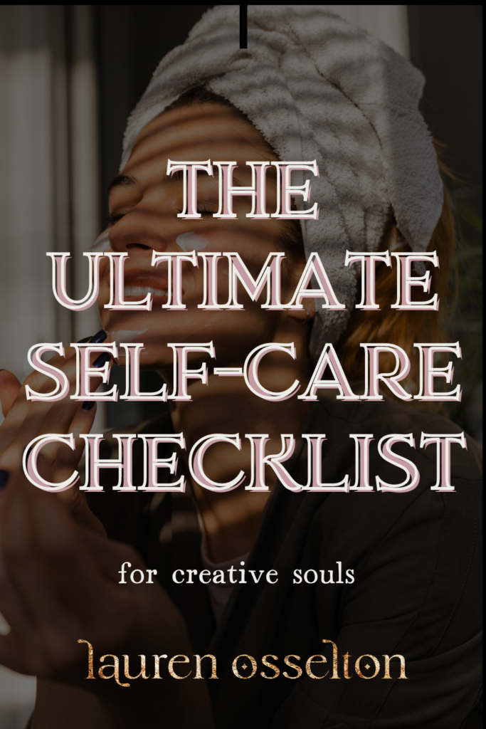 Craving some more self care in your life? Believe it or not but daily self care is absolutely essential to living a fulfilling life as a creative soul. When you're spending all day pouring into your creative business or work, and serving from your heart, it's important to take the time to restore your energy with self care. This post is full of self care ideas for entrepreneurs - no matter what fills you up there will be a self care idea or routine for you here! 