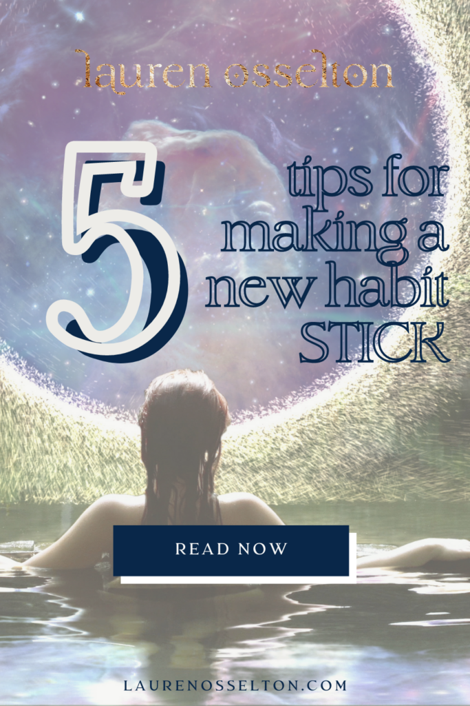 Wondering how to create healthy routines and habits that actually STICK? In this post, I'm sharing my top 5 tips as a life and mindset coach for creative souls. You can also watch the free Fulfilled workshop to take this a step further! 