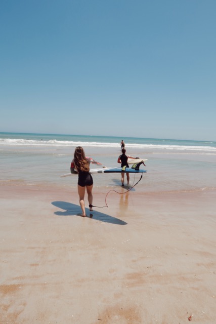 A multipassionate manifesting generator taking a break to go surfing with friends 